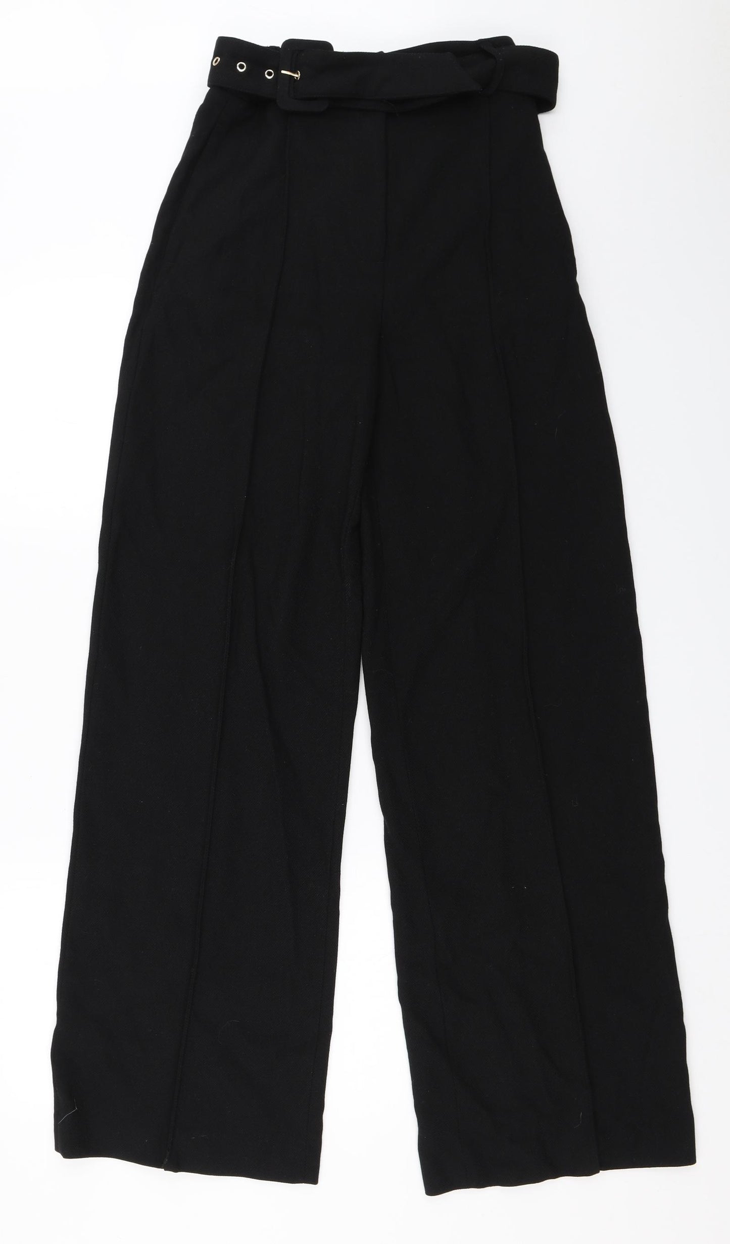 H&M Womens Black   Trousers  Size 34 in L31.5 in