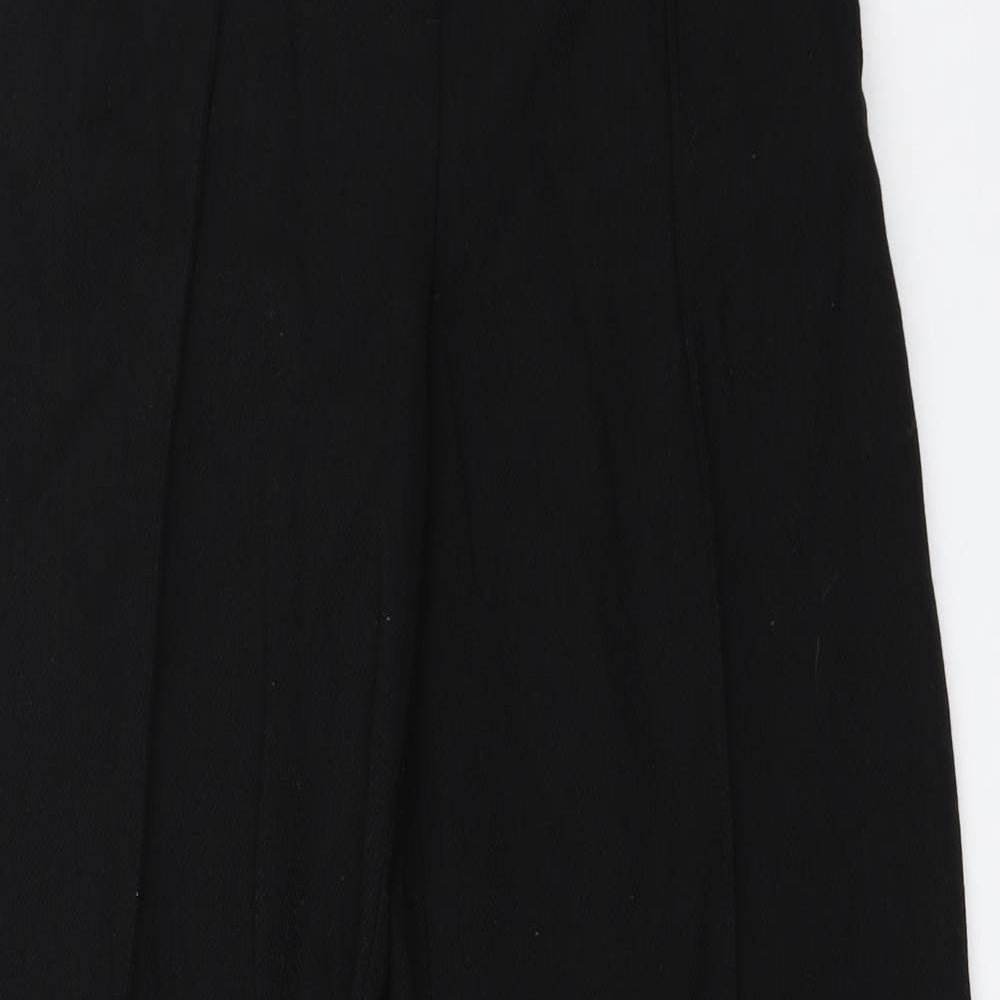 H&M Womens Black   Trousers  Size 34 in L31.5 in