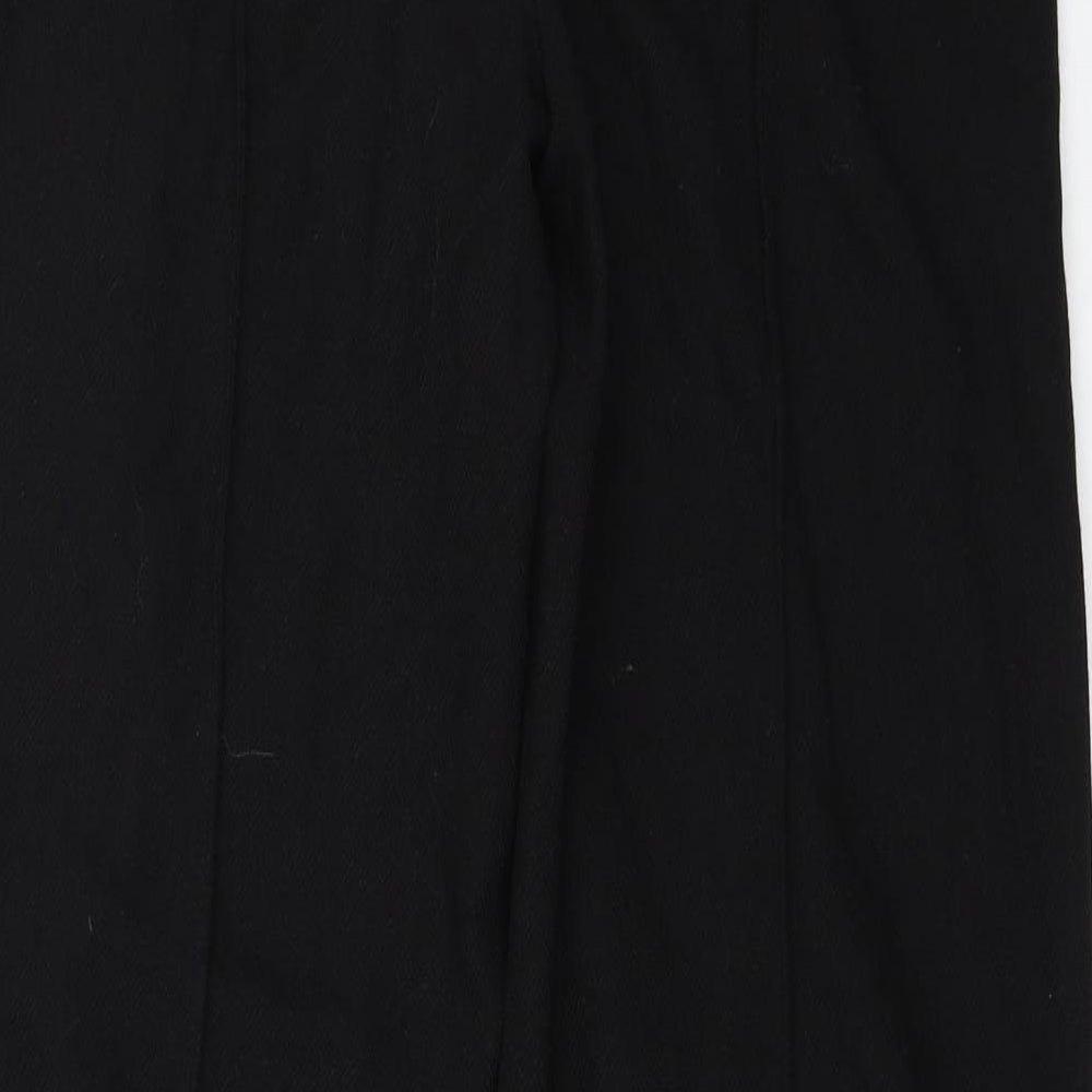 H&M Womens Black   Trousers  Size 34 in L31.5 in