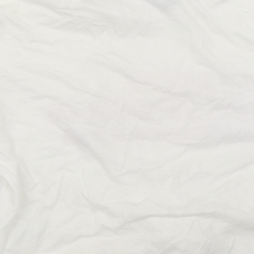 H&M Womens White   Basic T-Shirt Size XS