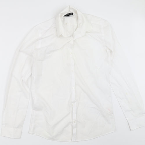 Cedar Wood State Mens White    Button-Up Size 14.5