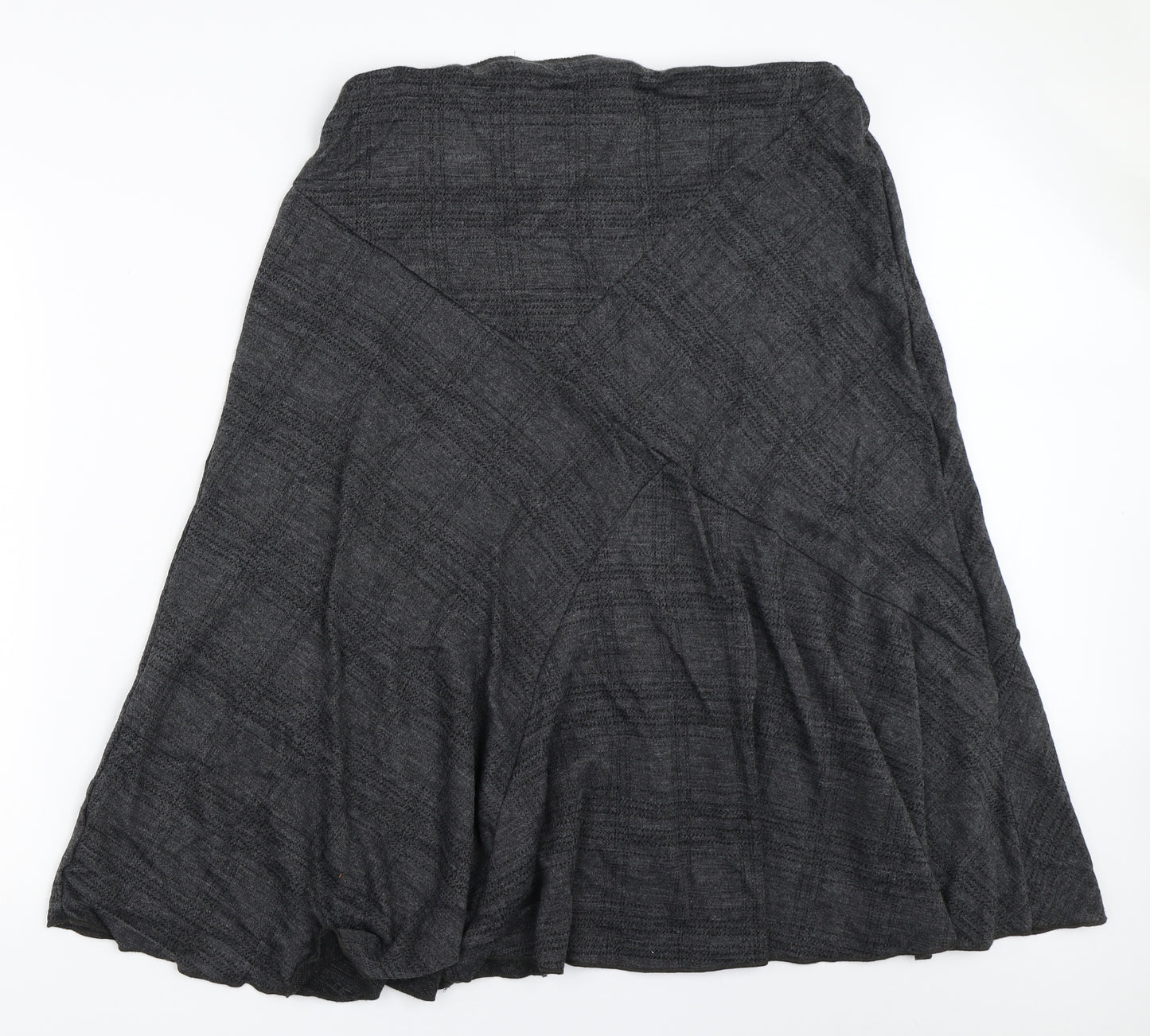 Marks and Spencer Womens Grey   Flare Skirt Size 18