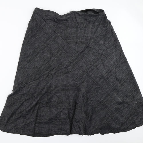 Marks and Spencer Womens Grey   Flare Skirt Size 18