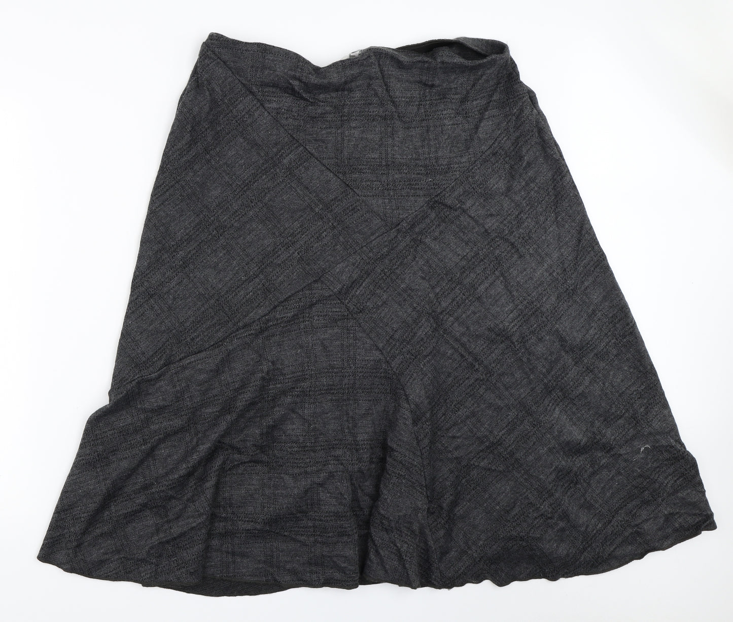 Marks and Spencer Womens Grey   Flare Skirt Size 18