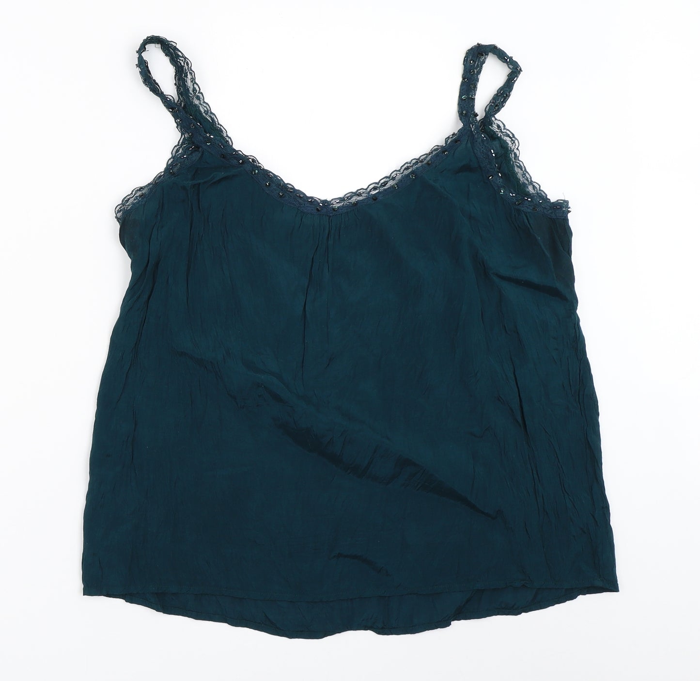 Dorothy Perkins Womens Blue   Camisole Blouse Size 14