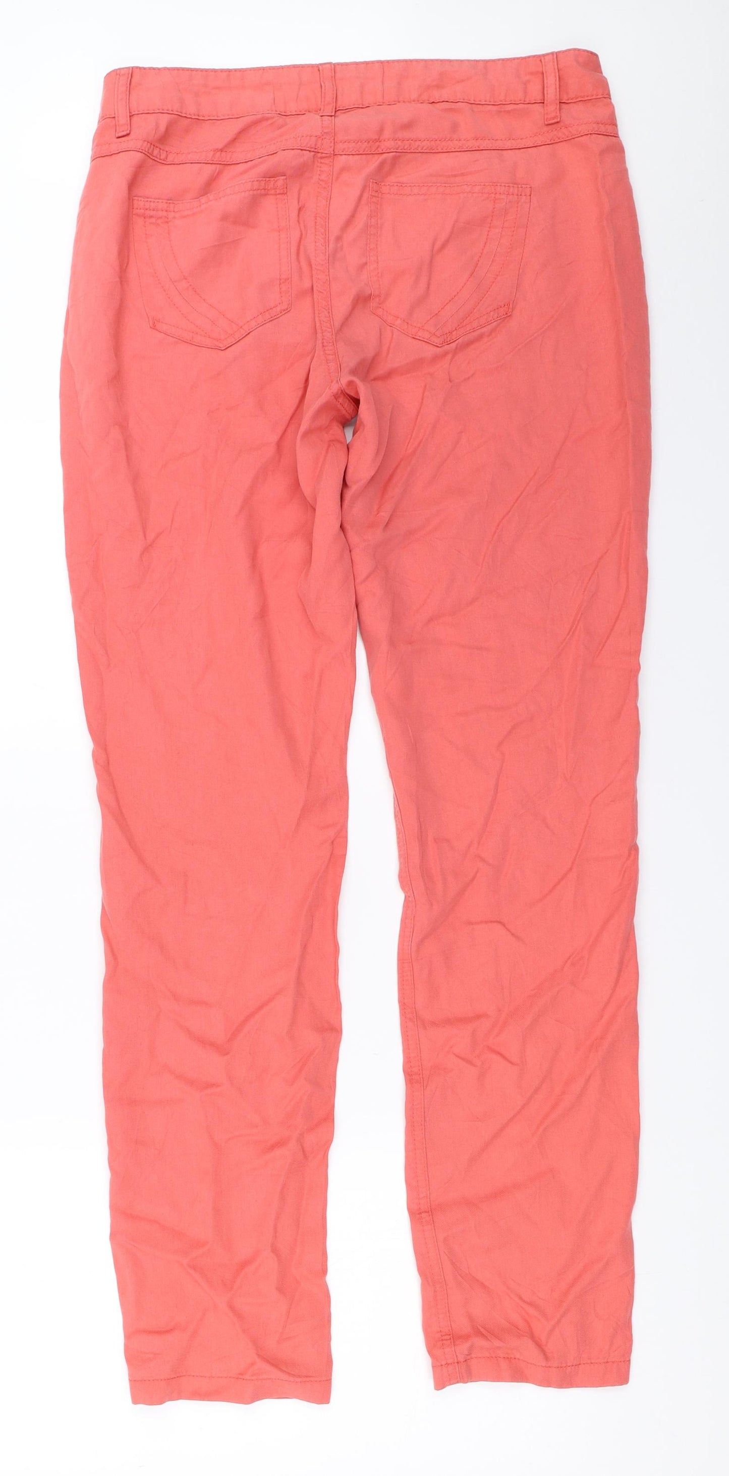 Jorli Womens Pink   Chino Trousers Size 38 L31 in