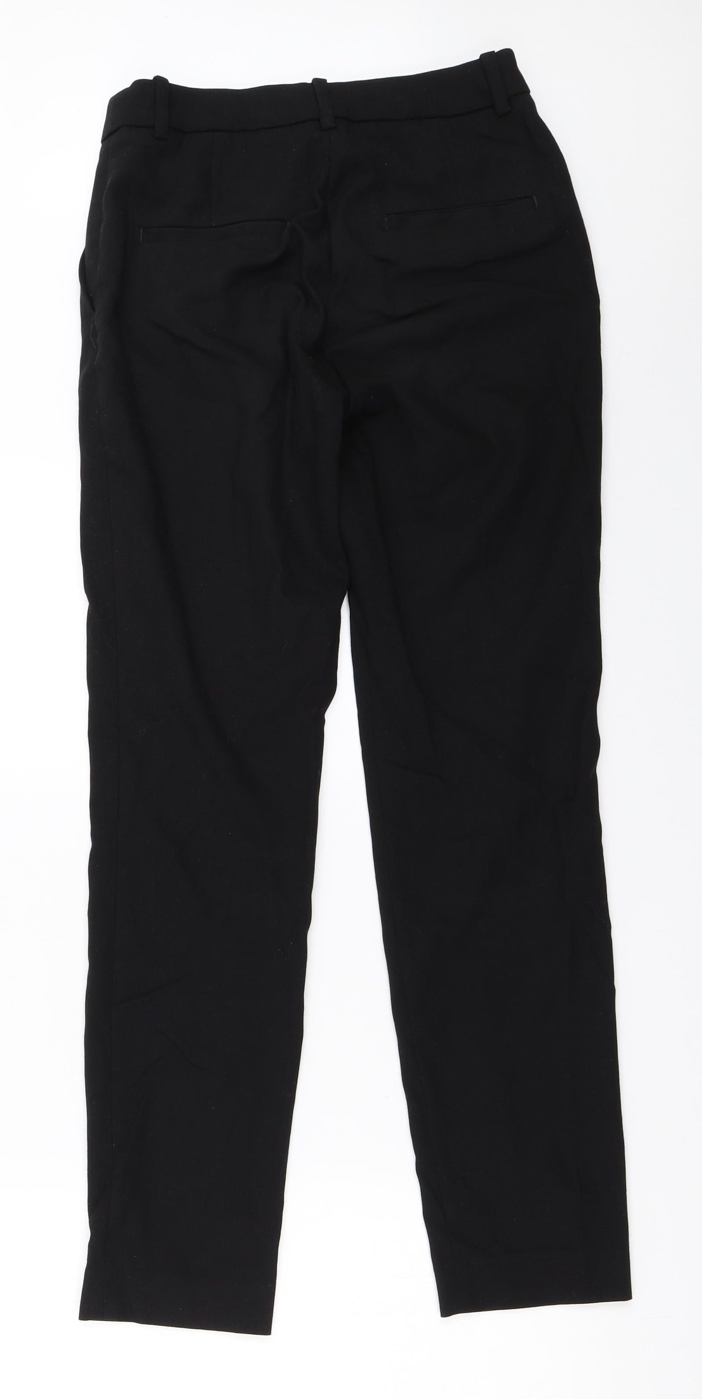 H&M Womens Black   Trousers  Size 32 L29.5 in