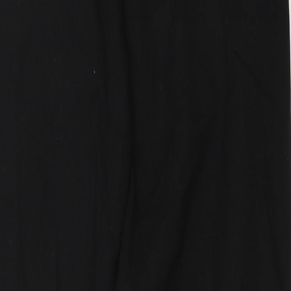 H&M Womens Black   Trousers  Size 32 L29.5 in
