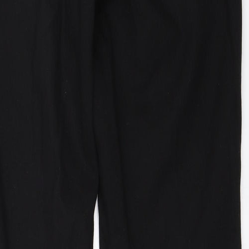 H&M Womens Black   Trousers  Size 32 L29.5 in