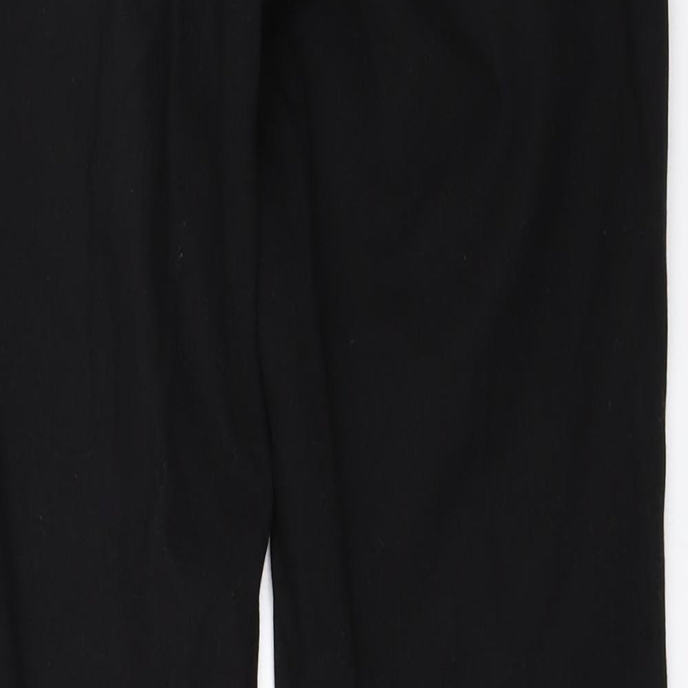 H&M Womens Black   Trousers  Size 32 L29.5 in