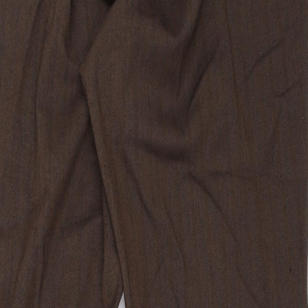 Marks and Spencer Womens Brown   Trousers  Size 14 L29 in