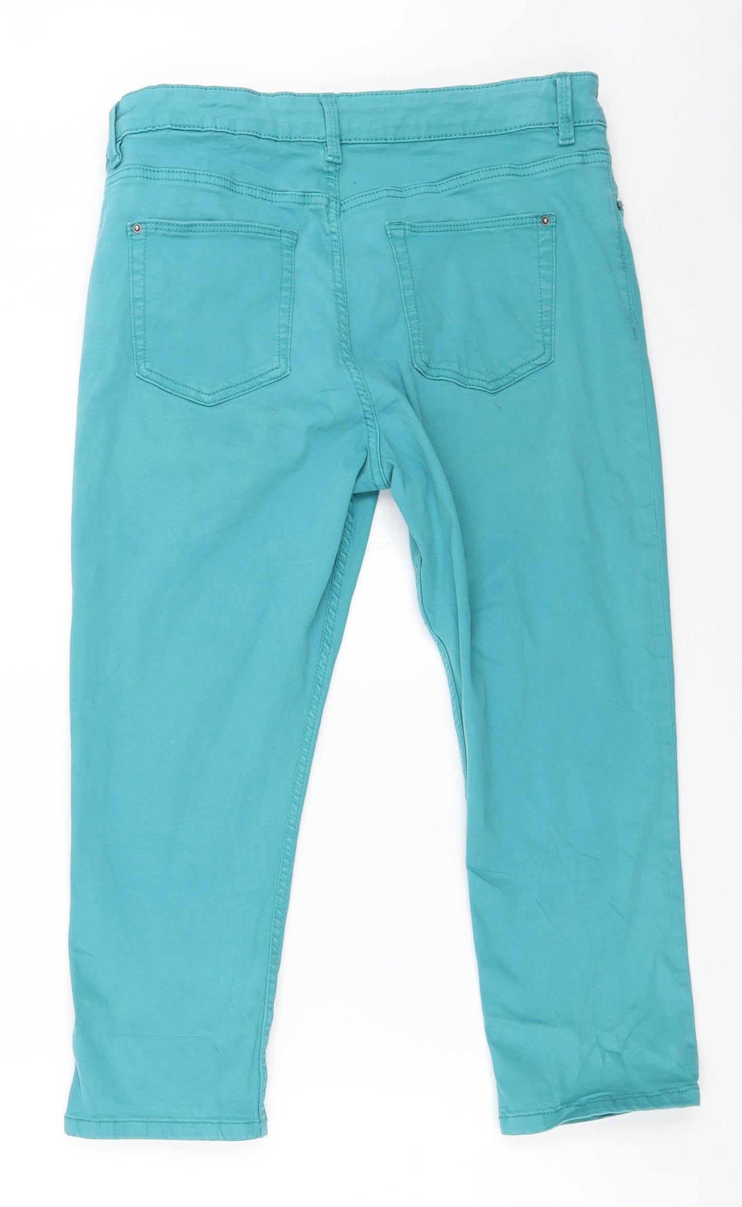 Marks and Spencer Womens Blue   Skinny Jeans Size 14 L21 in