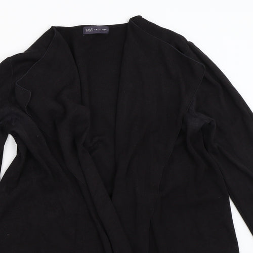 Marks and Spencer Womens Black   Cardigan Jumper Size M