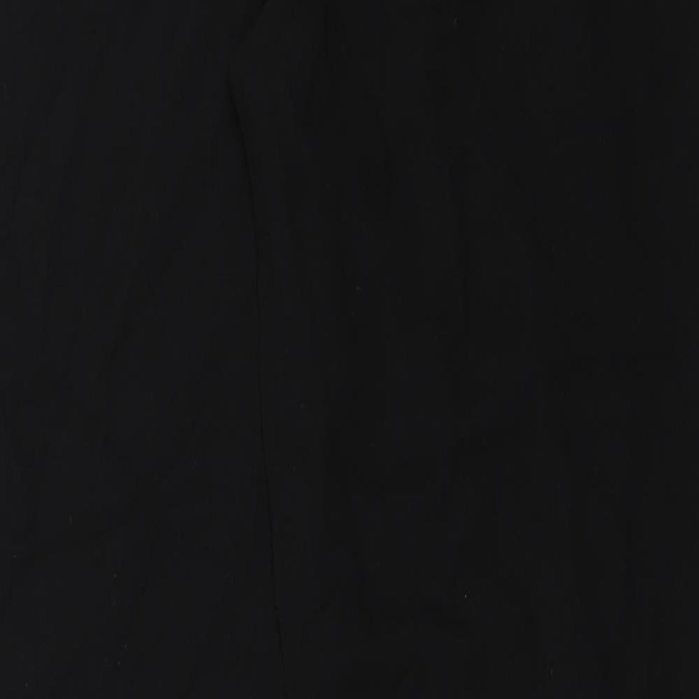 Marks and Spencer Womens Black   Trousers  Size 14 L32 in