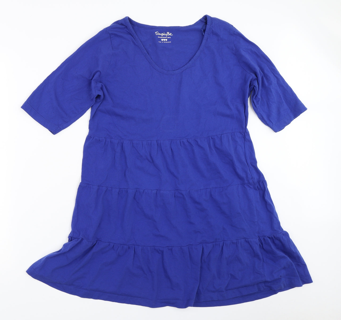 Simply Be Womens Blue   Fit & Flare  Size 14