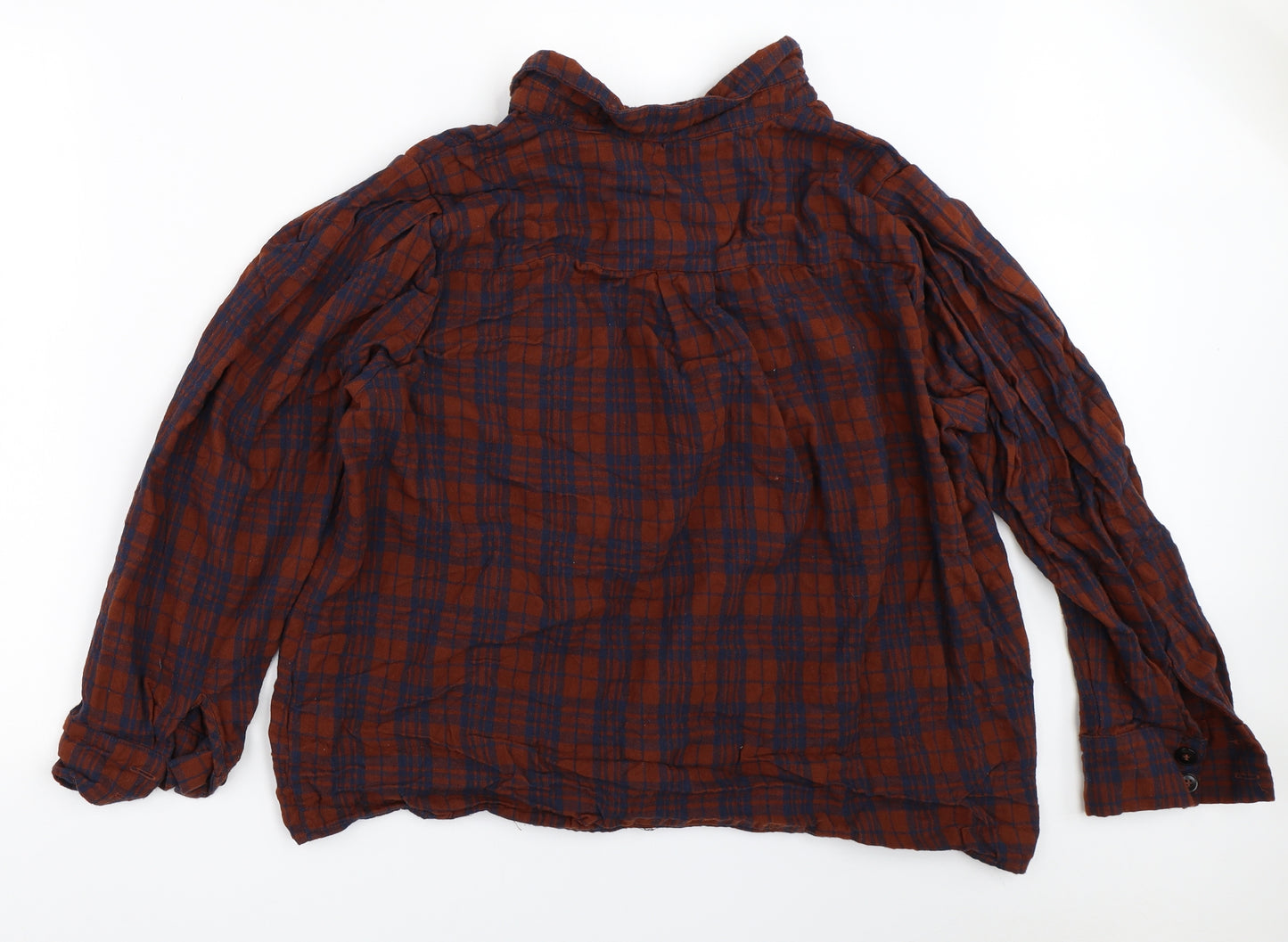 Only Carmakoma Womens Brown   Basic Button-Up Size 22