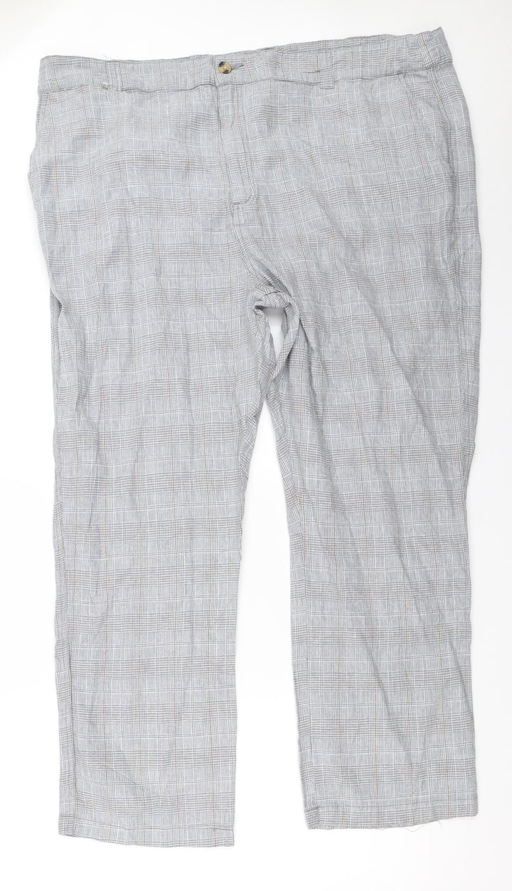 Cotton Traders Womens Grey Trousers Size 46 L29.5 in