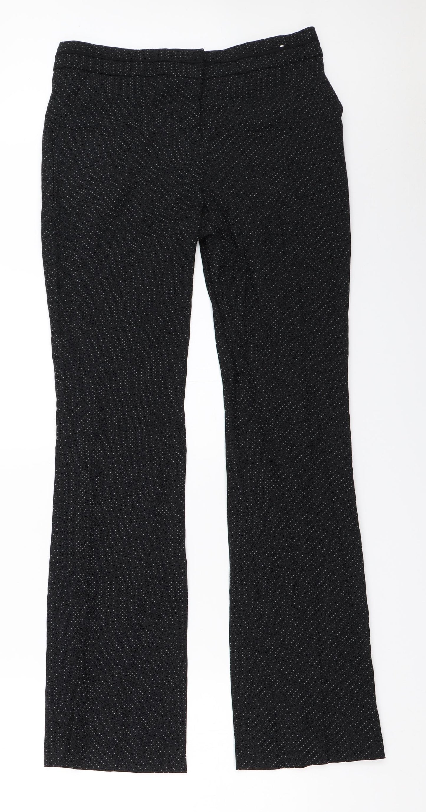 NEXT Womens Black   Trousers  Size 6 L30 in