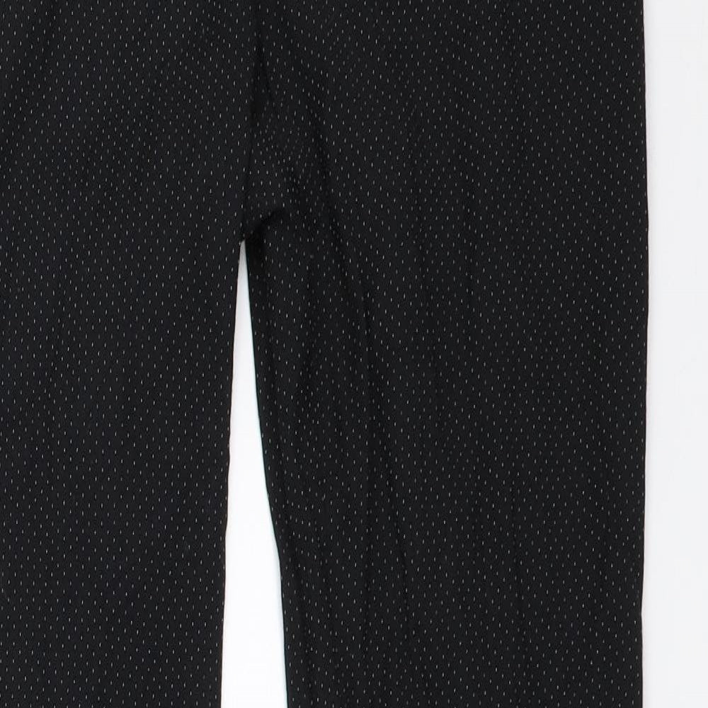 NEXT Womens Black   Trousers  Size 6 L30 in