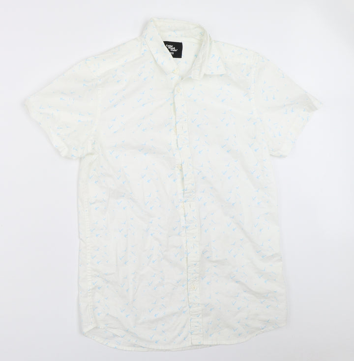 Cedar Wood State Mens White    Button-Up Size XS