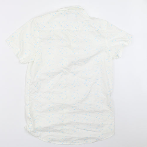 Cedar Wood State Mens White    Button-Up Size XS