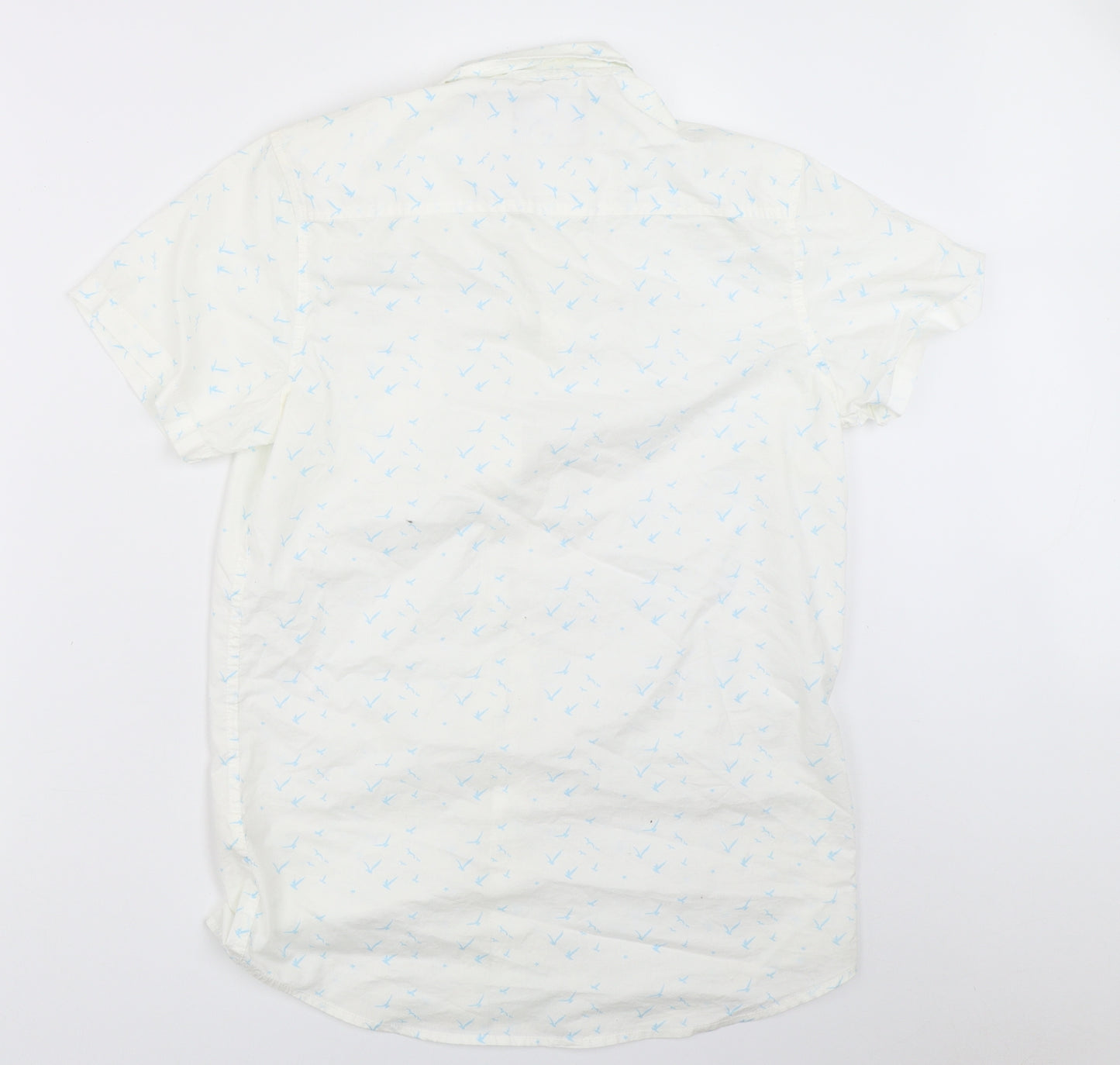 Cedar Wood State Mens White    Button-Up Size XS