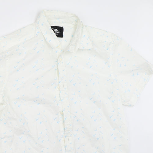 Cedar Wood State Mens White    Button-Up Size XS