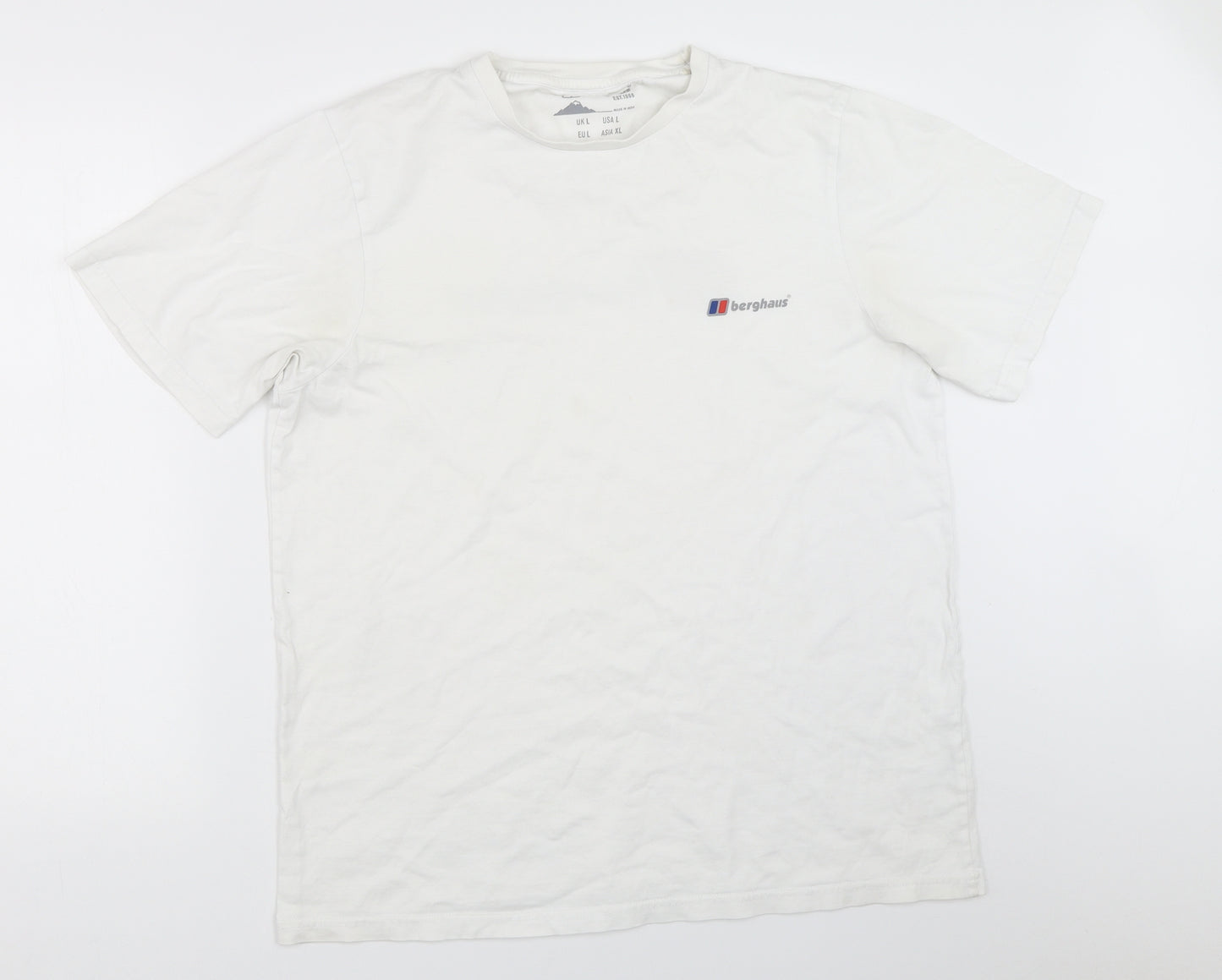 Berghaus Mens White    T-Shirt Size L