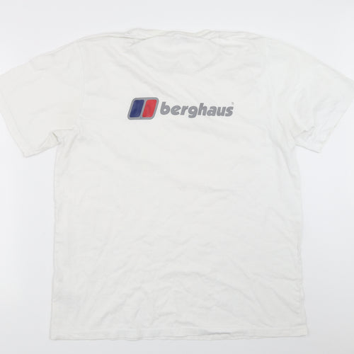 Berghaus Mens White    T-Shirt Size L