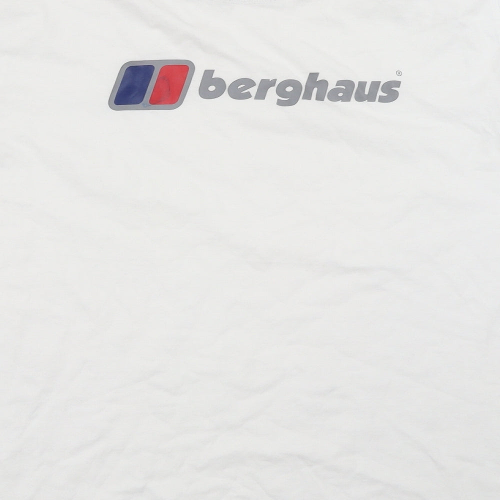 Berghaus Mens White    T-Shirt Size L