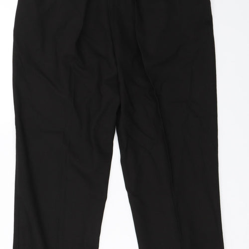 Preworn Womens Black   Capri Trousers Size 27 in L25 in
