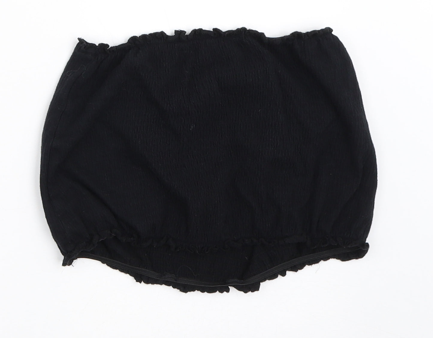 New Look Girls Black   Cropped T-Shirt Size 14-15 Years