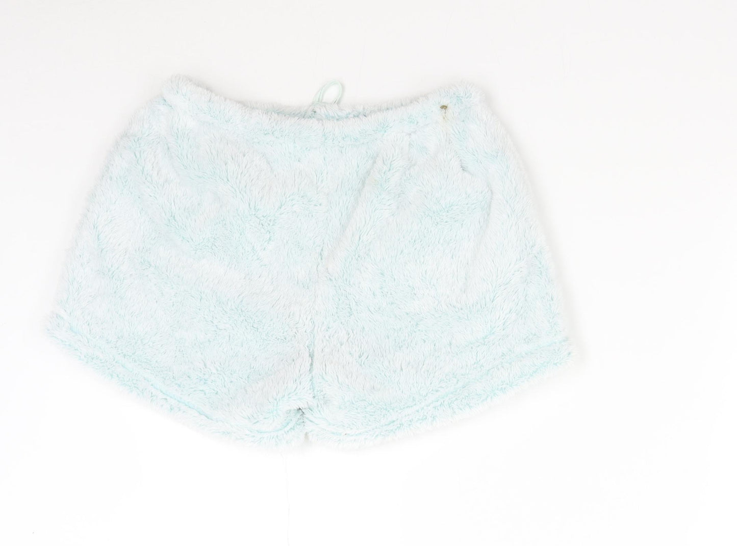 Loungeable Womens Green Solid Fleece  Sleep Shorts Size XS