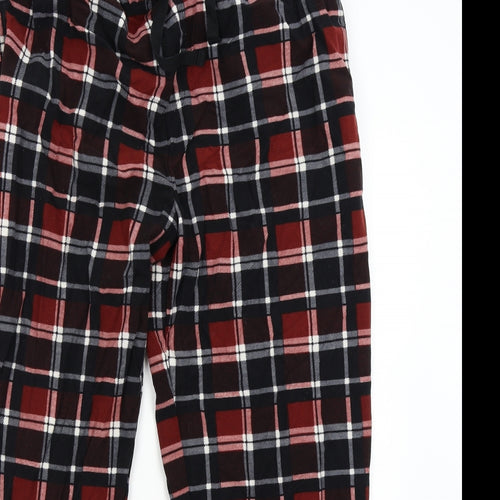 Primark Mens Red Check Flannel  Pyjama Pants Size 2XL