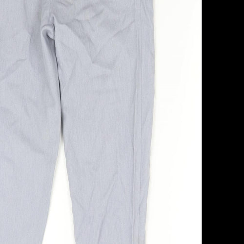 M&S Womens Grey   Trousers  Size 12 L27 in