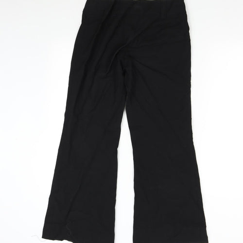 Dorothy Perkins Womens Black   Trousers  Size 12 L28 in