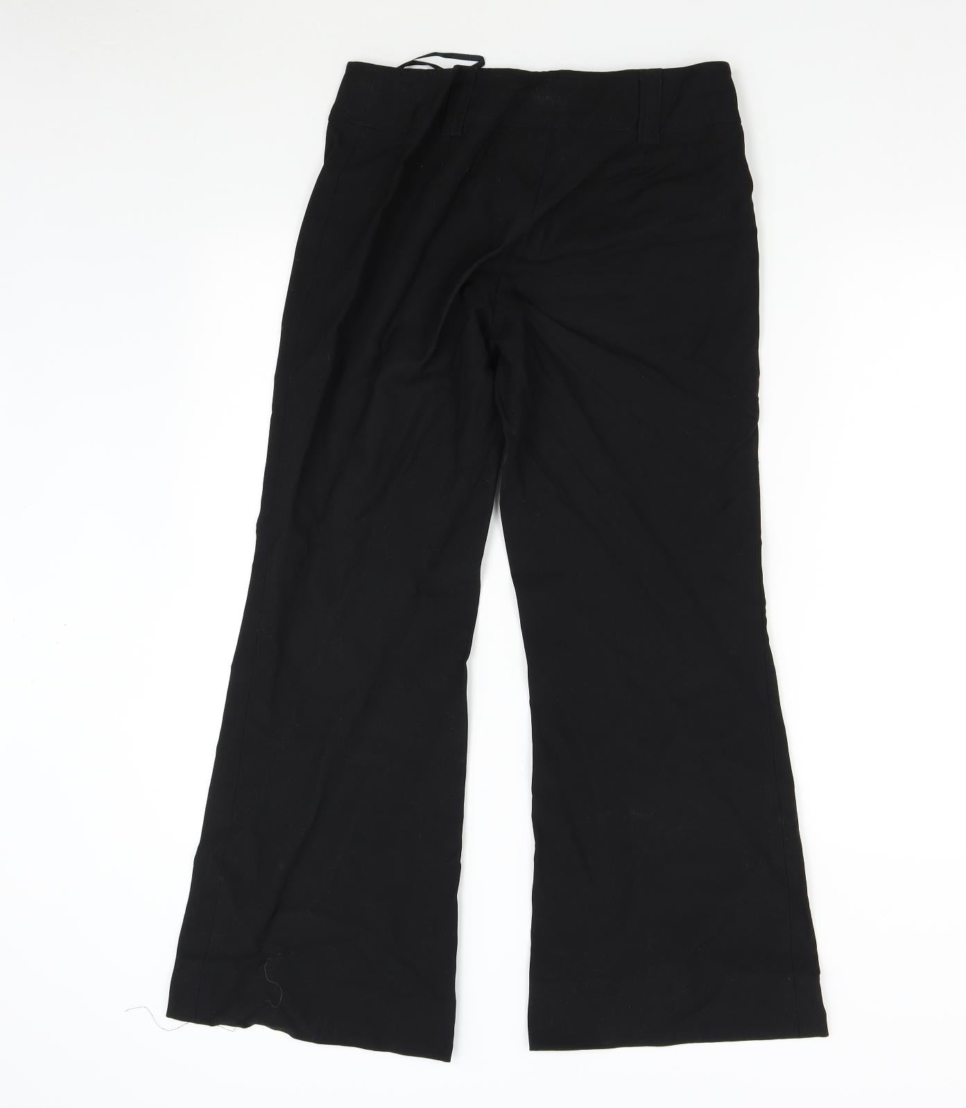 Dorothy Perkins Womens Black   Trousers  Size 12 L28 in