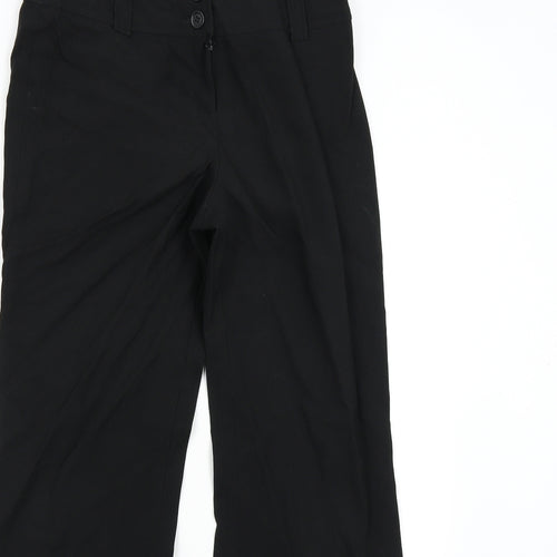 Dorothy Perkins Womens Black   Trousers  Size 12 L28 in