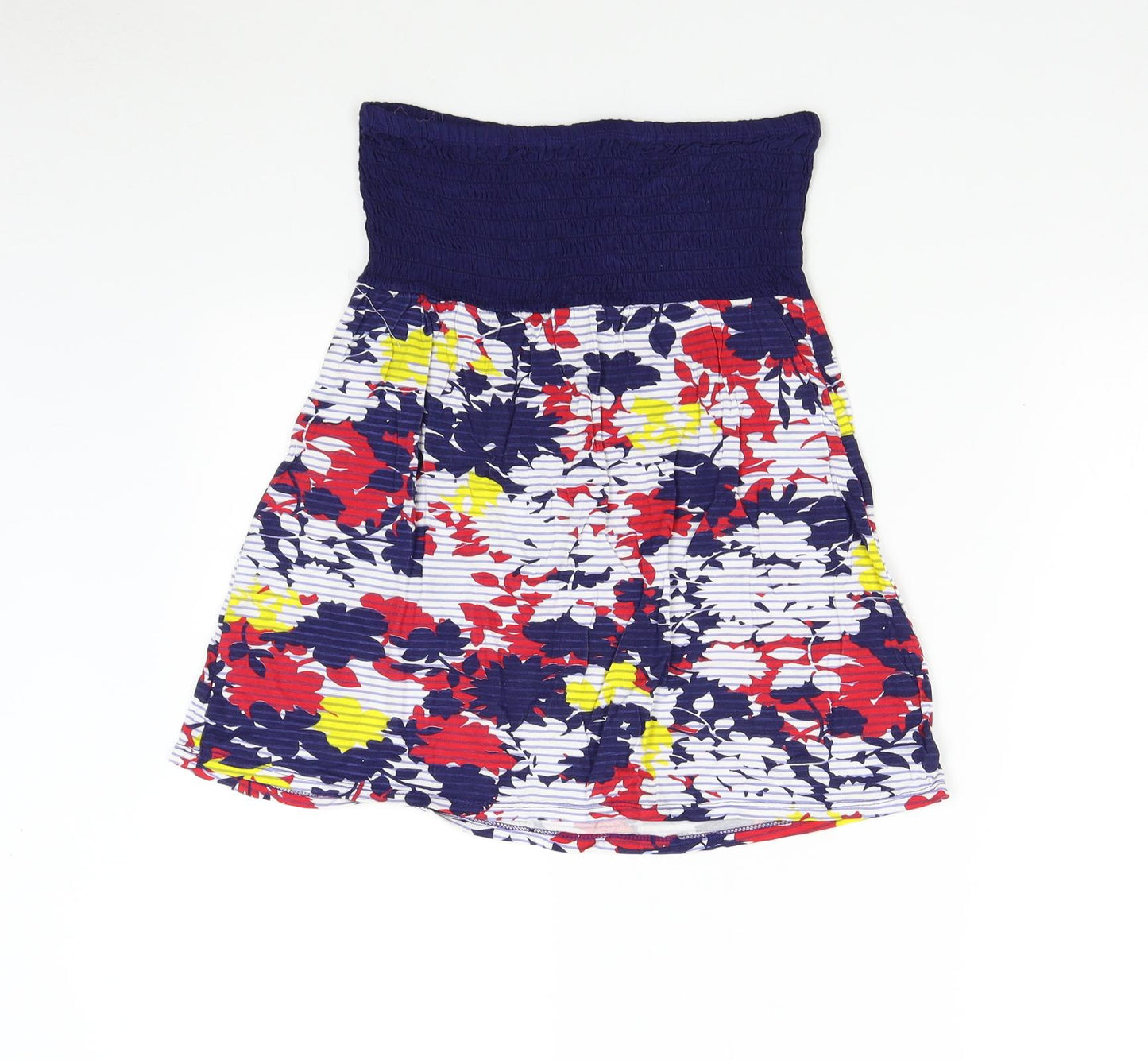 George Womens Multicoloured Floral Rayon Basic Tank Size 12