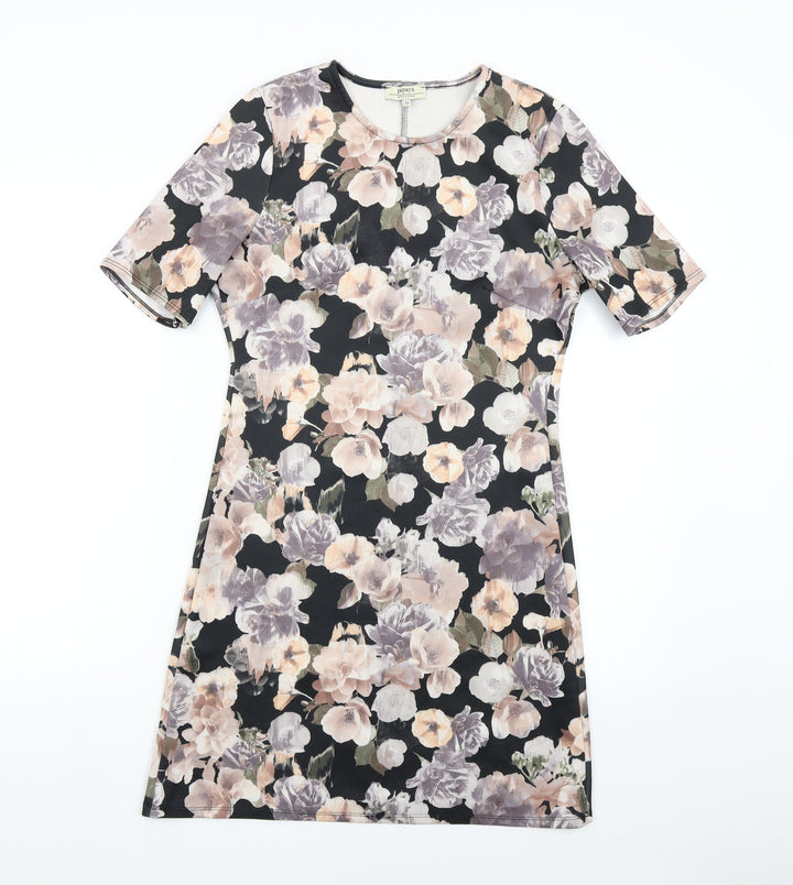 Matalan Womens Multicoloured Floral Shift Size 10