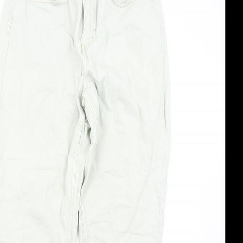 Primark Womens Grey  Denim Tapered Jeans Size 14 L27 in