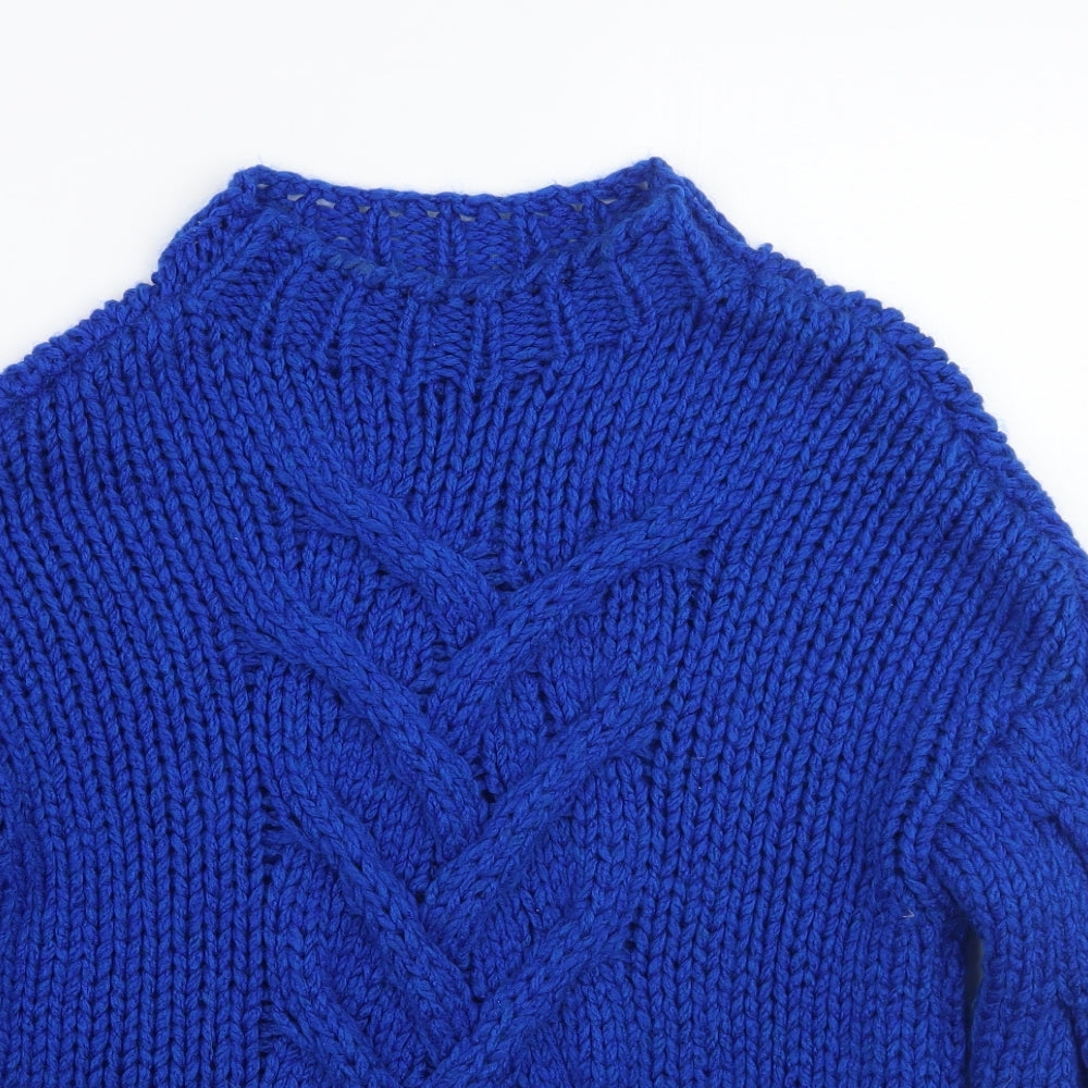 George Womens Blue   Pullover Jumper Size M