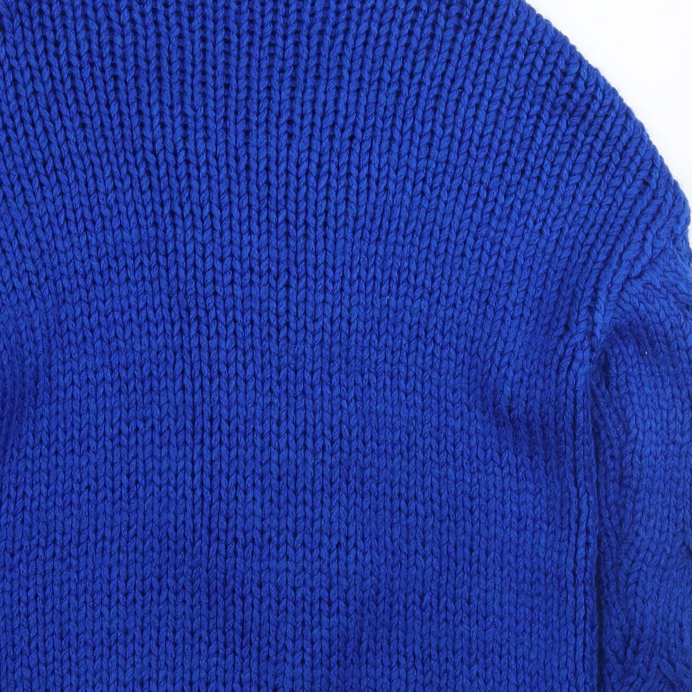 George Womens Blue   Pullover Jumper Size M