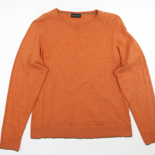 Burton Mens Orange   Pullover Jumper Size L