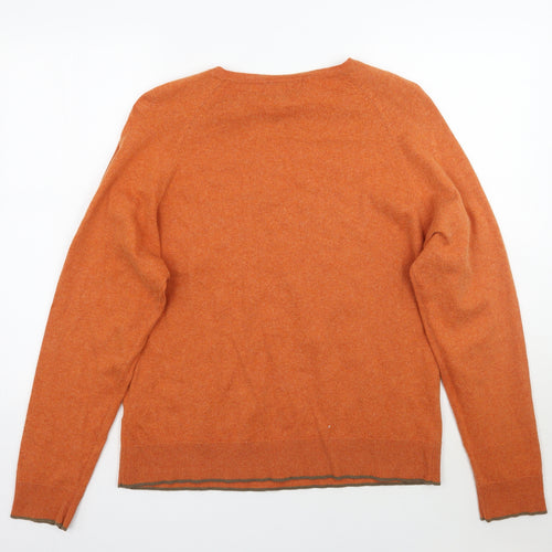 Burton Mens Orange   Pullover Jumper Size L