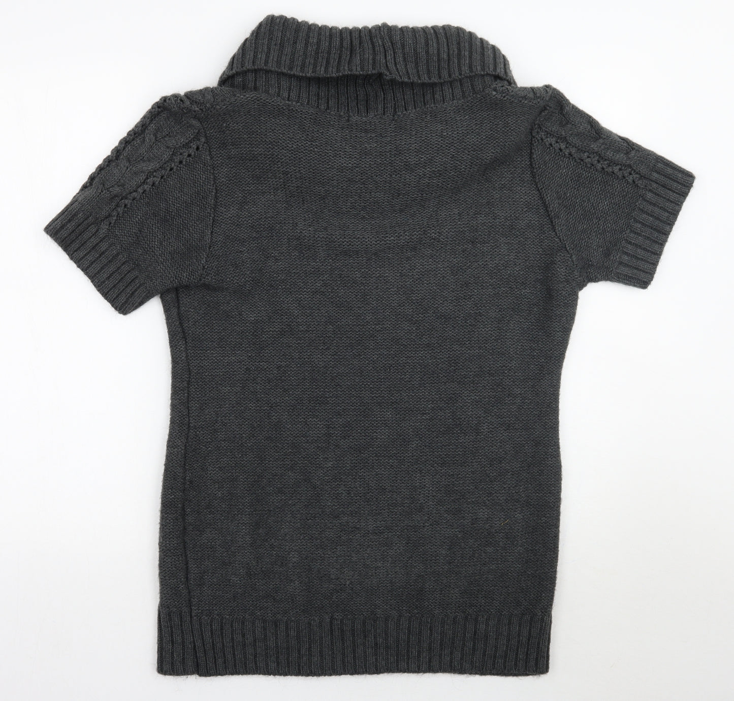 Topshop Womens Grey   Pullover Jumper Size 14