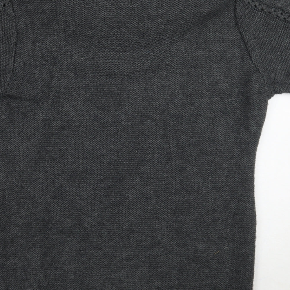 Topshop Womens Grey   Pullover Jumper Size 14