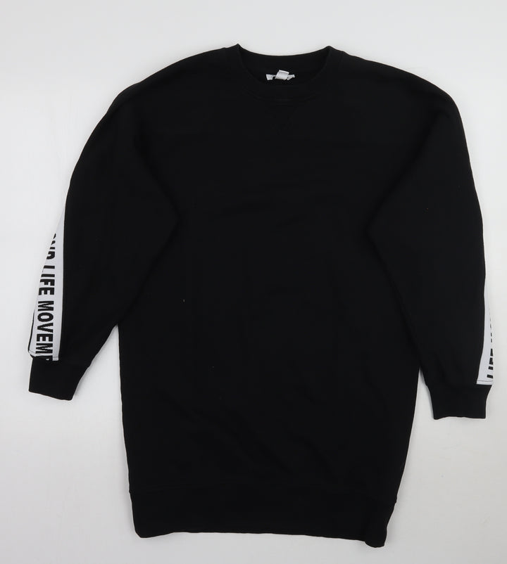 Topshop Womens Black   Pullover Jumper Size 10
