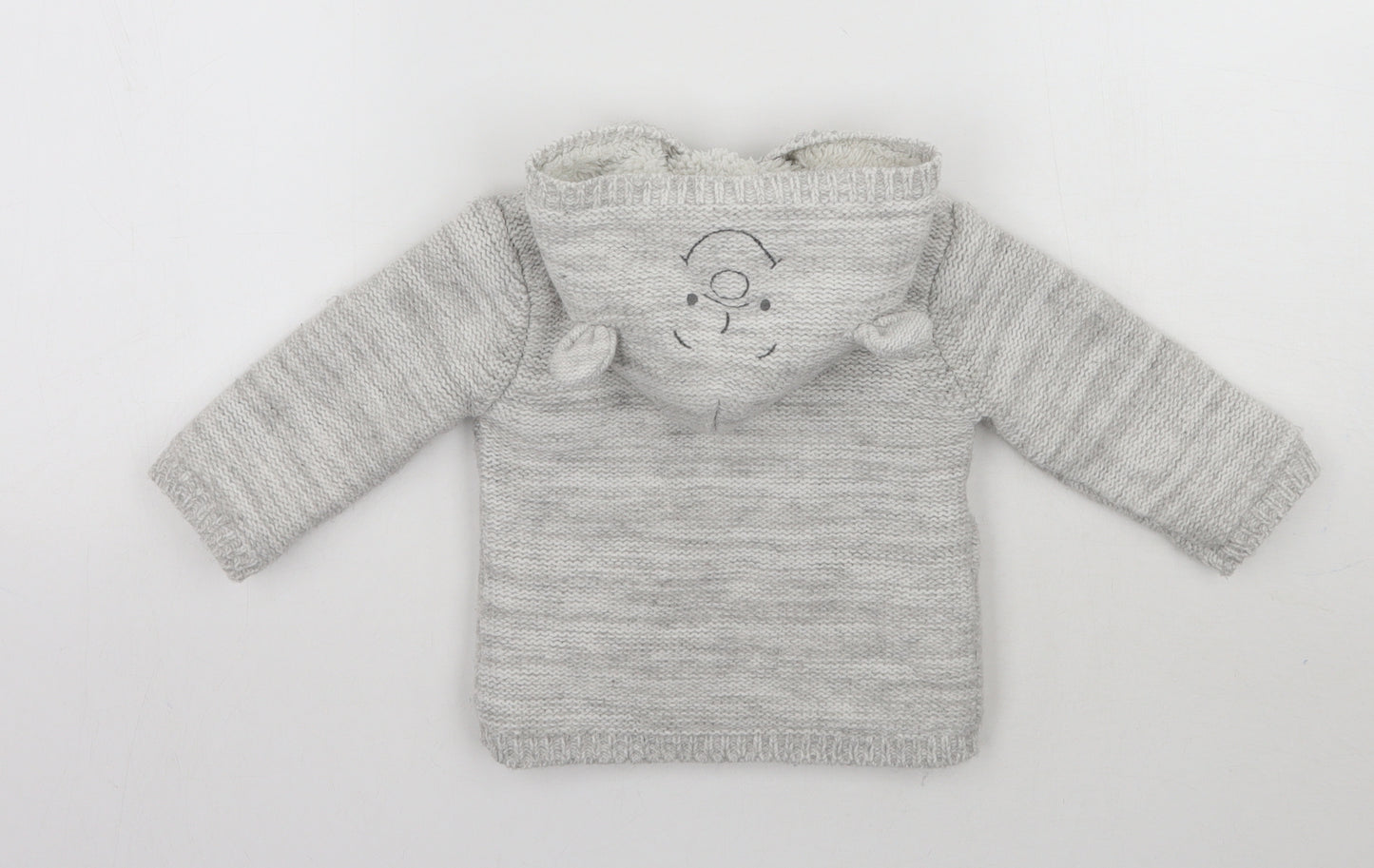 George Baby Grey   Jacket Coatigan Size 0-3 Months  - Disney