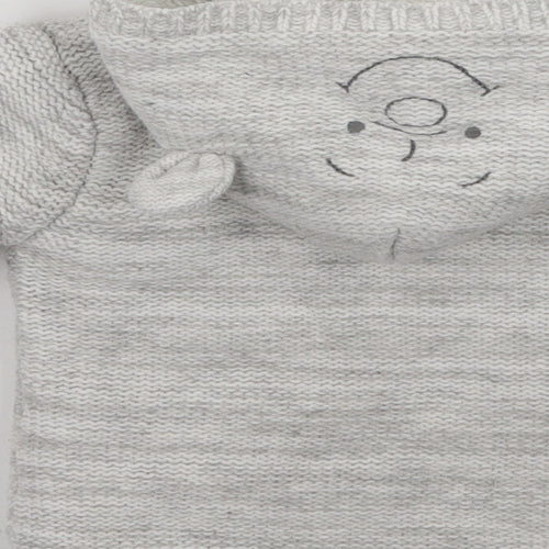 George Baby Grey   Jacket Coatigan Size 0-3 Months  - Disney